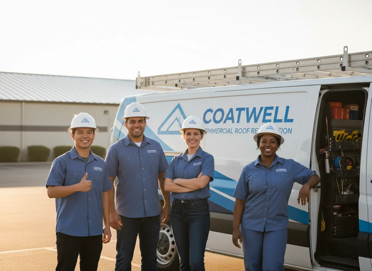 Commercial roof coating company in Alpine, NY